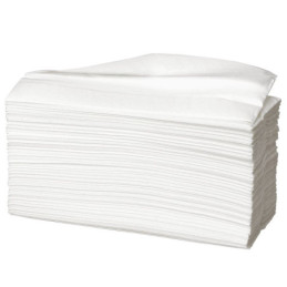 Håndklædeark C-fold Hvid 2-lag 3060 ark 31x23 cm 9 cm hvid 100%