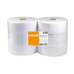 racon Toiletpapir Jumbo Midi 2-lag Hvid Premium 360 m Ø26 cm 6