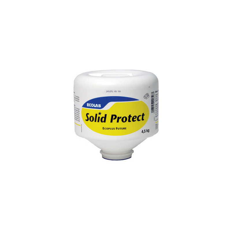 Ecolab Solid Protect Maskinopvask 4 x4,5 kg Uden klor, med