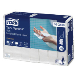 TORK Håndklædeark H2 2-lag 2310 ark Hvid Xpress Multifold
