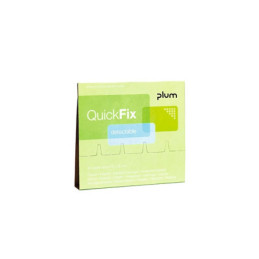QuickFix Refill 45 stk Detectable Plaster, Blå (5513)