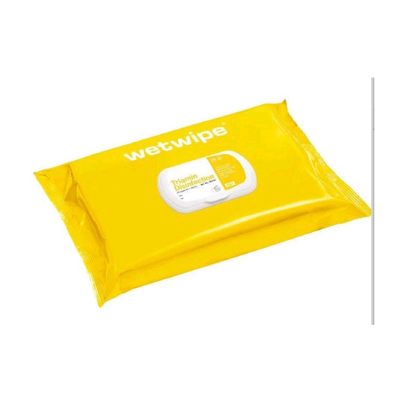 Wet Wipe Maxi Desinfektionsserviet uden ethanol 20 styk 43x30