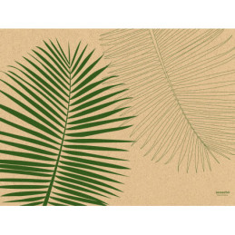 DUNI GO Papir Dækkeserviet 30x40 cm Leaf 1000 stk (187005)
