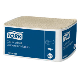 TORK Dispenserserviet N1 1-lag 7200 ark Natur Counterfold