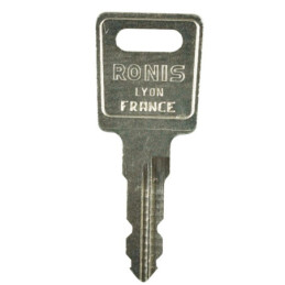 Nøgle til ståldispenser, 1 stk RONIS, til hærværkssikret