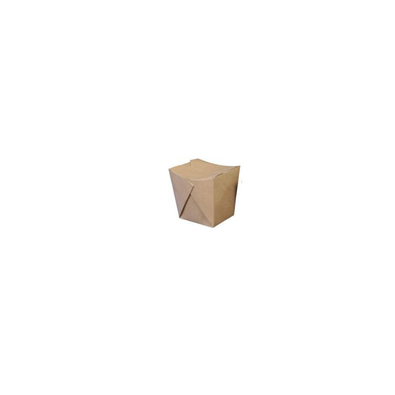 Kinabox, Brun karton, 700 ml, 240 stk Bionedbrydeligt materiale