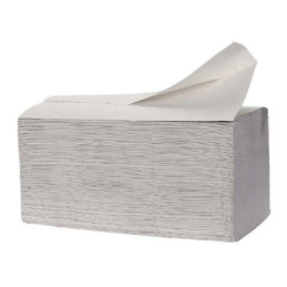 Håndklædeark Z-fold 2-lag 3200 stk B:22 L:32 D:10,50 Hvid