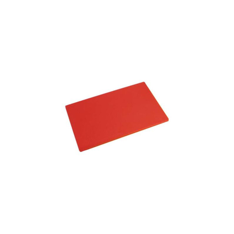 Skærebræt 45x30x1.2 cm PE Plast Rød