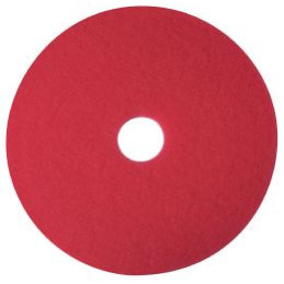 Superpad rondel rød 11" 5 stk. 279 mm Til let afskuring