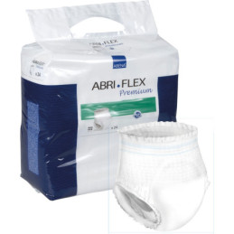 Bukseble Abri-Flex XS1, 96 stk Hvid med grå farvekode