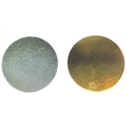 Bund til diamantpose str M 16 cm 250 stk Metallic Guld/Sølv