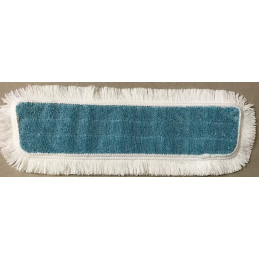 Velcromoppe blå 40 cm, med frynser 5 stk Dust Exit Mop