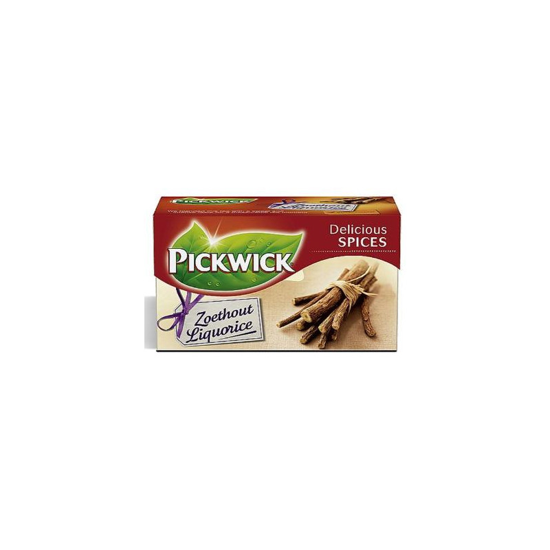Te Pickwick Lakridsrod 12 pk x 20 breve (40493)