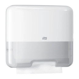 TORK Dispenser Håndklædeark H3 Mini Hvid V-fold (553100)