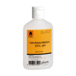 plum Hånddesinfektion 85% gel 120 ml Flaske 10 x120 ml