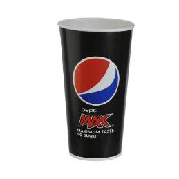 Pepsi Max Papbæger 50 cl Ø90x157 mm 1000 stk