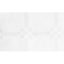 Rulledug damask hvid 118 x 5000 cm