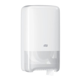 TORK Dispenser Toiletpapir T6 Hvid Mid-Size Twin (557500)