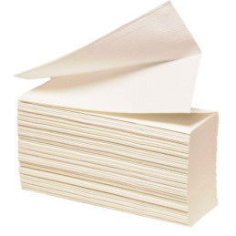 Håndklædeark 3-lag Z-fold Hvid 20,6 x 24 cm 3125 ark