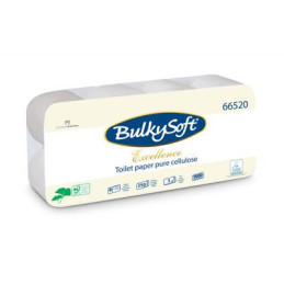 BulkySoft Toiletpapir 3-lag P 28,75 m Hvid Excellence 72 rl