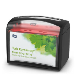 TORK Dispenser Xpressnap N4 Bord Sort 15,5x20,1x15 cm (272611)