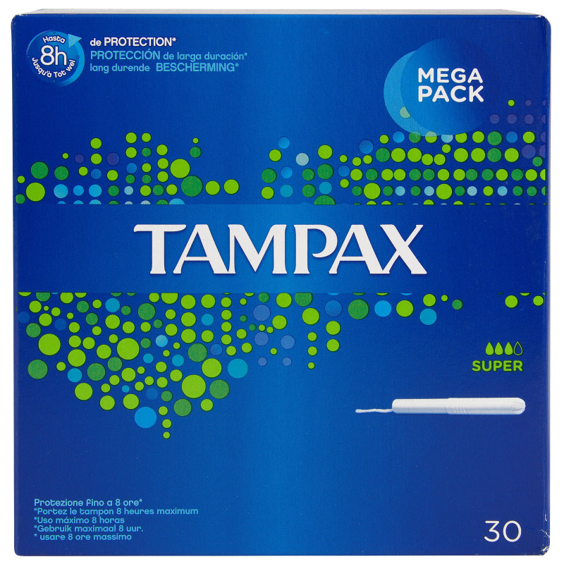 Tampax tampon Super, 30 stk