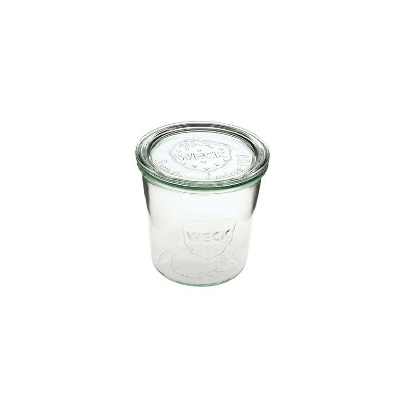 Weck Patentglas 580 ml uden låg, 1 stk Ø 10,8 x H 10,65 cm
