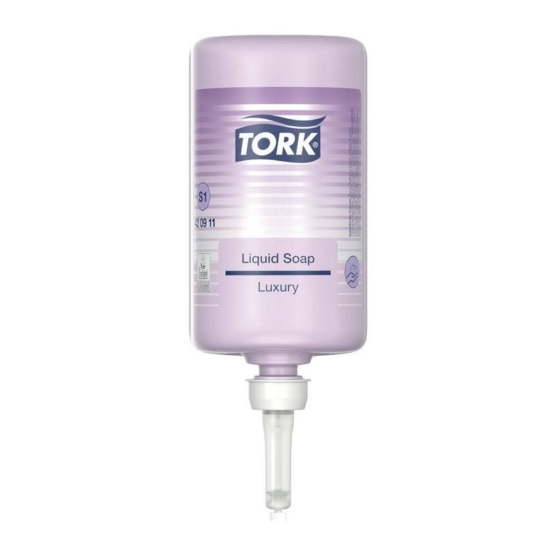 TORK Sæbe Luksus S1 Lilla 6 x 1 l Med farve og parfume (420911)