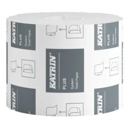 Katrin Toiletpapir 2-lag P 85,5 m Hvid Plus Ø13,5 cm 36 rl