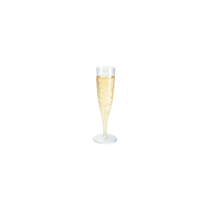 DUNI Champagneglas 13,5 cl 100 stk klar PS på fod (107002)