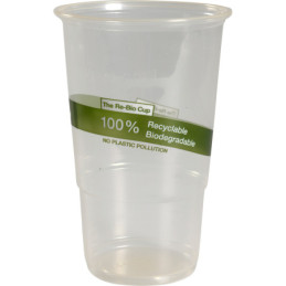 Plastglas Re-Bio 30 cl, 36 x 1250 stk H12,2 cm Ø8 cm, PP