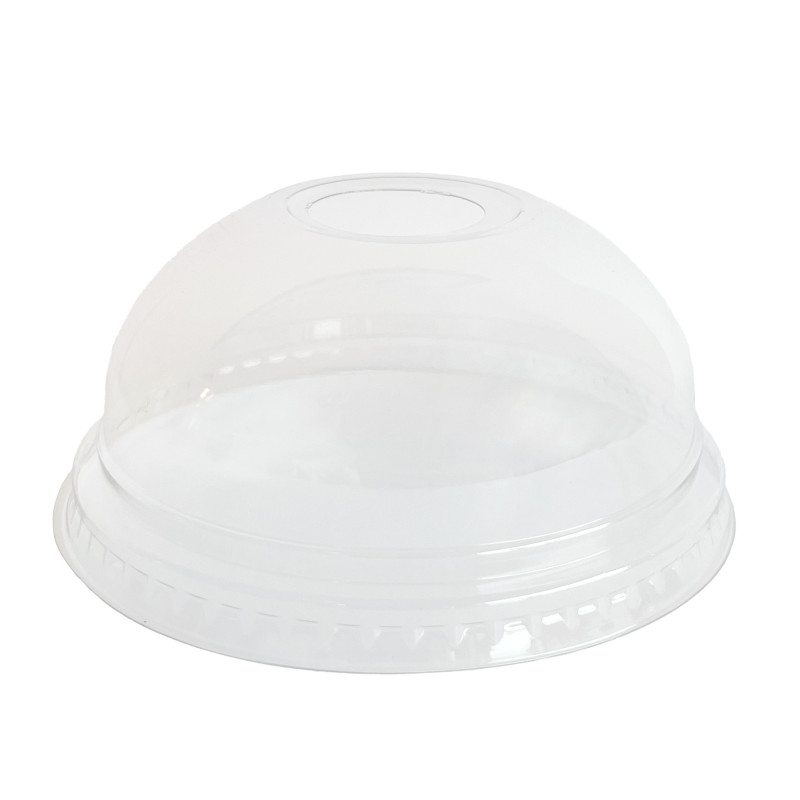 Kuppellåg til plastglas/smoothiebæger Ø95 mm R-PET, 100 stk